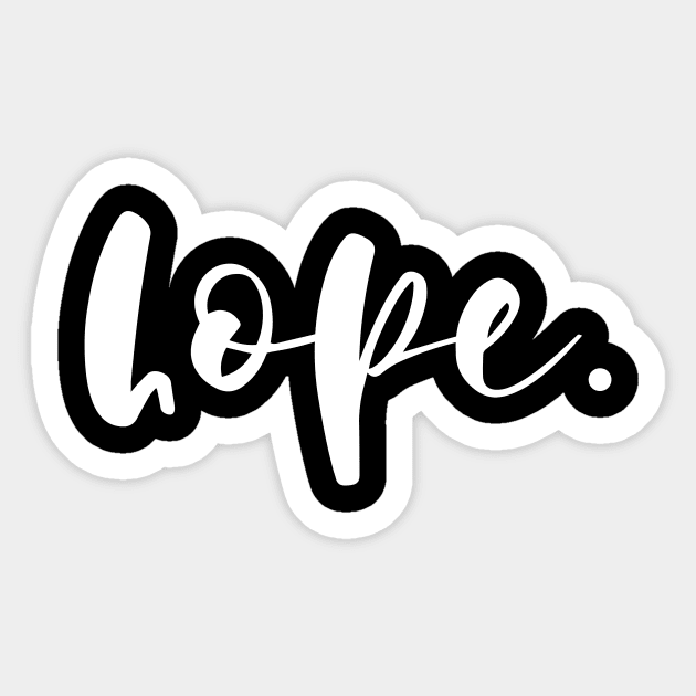 Hope. Sticker by LemonBox